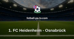 Bundesliga 2: 1. FC Heidenheim - Osnabrück