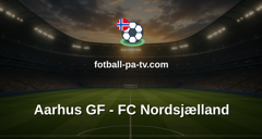 Superligaen: Aarhus GF - FC Nordsjælland