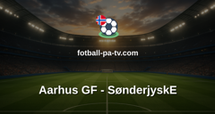 Superligaen: Aarhus GF - SønderjyskE