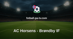 Superligaen: AC Horsens - Brøndby IF