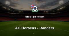 Superligaen: AC Horsens - Randers