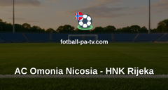 UEFA Conference League: AC Omonia Nicosia - HNK Rijeka
