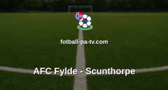 National League: AFC Fylde - Scunthorpe
