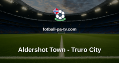 National League: Aldershot Town - Truro City