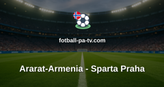 Europa League: Ararat-Armenia - Sparta Praha