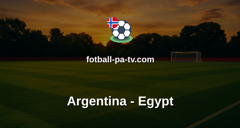 Fotball-VM: Argentina - Egypt