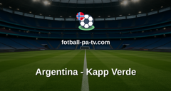Fotball-VM: Argentina - Kapp Verde