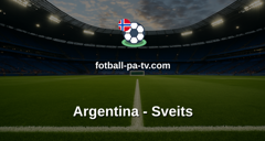 Fotball-VM: Argentina - Sveits