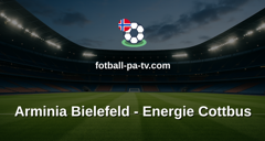 Bundesliga 2: Arminia Bielefeld - Energie Cottbus