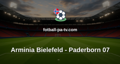 Bundesliga 2: Arminia Bielefeld - Paderborn 07
