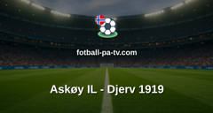 Norsk Tipping-ligaen: Askøy IL - Djerv 1919