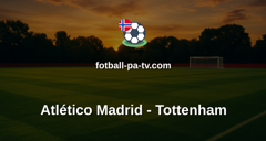 Champions League: Atlético Madrid - Tottenham