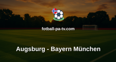 Bundesliga: Augsburg - Bayern München