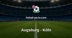 Bundesliga: Augsburg - Köln
