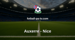 Ligue 1: Auxerre - Nice