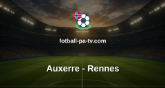 Ligue 1: Auxerre - Rennes