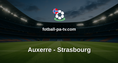 Ligue 1: Auxerre - Strasbourg
