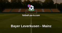 Bundesliga: Bayer Leverkusen - Mainz