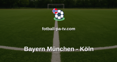 Bundesliga: Bayern München - Köln