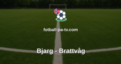 PostNord-ligaen: Bjarg - Brattvåg
