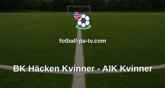 Damallsvenskan: BK Häcken Kvinner - AIK Kvinner