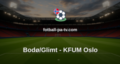 NM Kvinner: Bodø/Glimt - KFUM Oslo