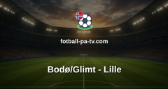 Champions League: Bodø/Glimt - Lille