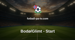 Eliteserien: Bodø/Glimt - Start