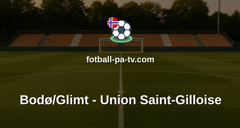 Champions League: Bodø/Glimt - Union Saint-Gilloise