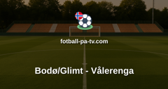 Eliteserien: Bodø/Glimt - Vålerenga
