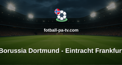 Bundesliga: Borussia Dortmund - Eintracht Frankfurt