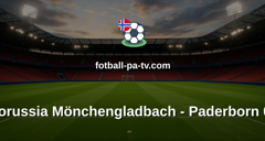 Bundesliga: Borussia Mönchengladbach - Paderborn 07