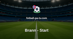 Eliteserien: Brann - Start