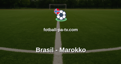 Fotball-VM: Brasil - Marokko