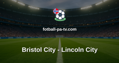 Championship: Bristol City - Lincoln City