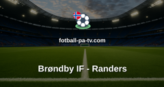 Superligaen: Brøndby IF - Randers