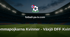Damallsvenskan: Brommapojkarna Kvinner - Växjö DFF Kvinner