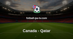 Fotball-VM: Canada - Qatar