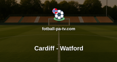 Championship: Cardiff - Watford