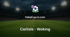National League: Carlisle - Woking