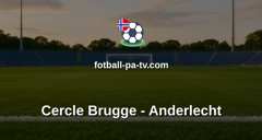 Belgian Pro League: Cercle Brugge - Anderlecht