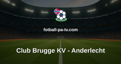 Belgian Pro League: Club Brugge KV - Anderlecht