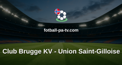 Belgian Pro League: Club Brugge KV - Union Saint-Gilloise