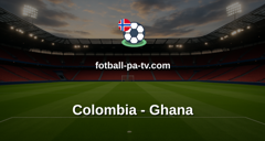 Fotball-VM: Colombia - Ghana
