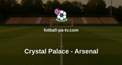 Premier League: Crystal Palace - Arsenal
