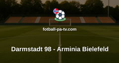 Bundesliga 2: Darmstadt 98 - Arminia Bielefeld