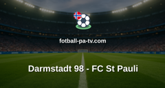 Bundesliga 2: Darmstadt 98 - FC St Pauli