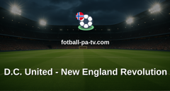 MLS: D.C. United - New England Revolution