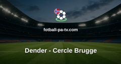 Belgian Pro League: Dender - Cercle Brugge