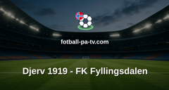 Norsk Tipping-ligaen: Djerv 1919 - FK Fyllingsdalen
